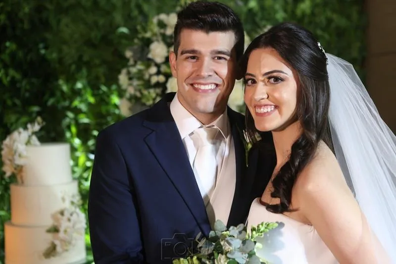 Pedro Portela e Chelsea Braga