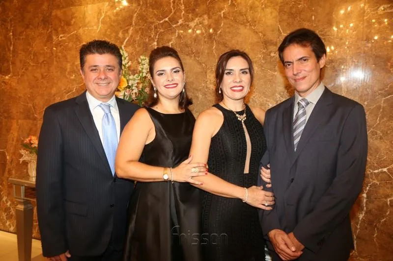 Alexandre e Ira Frota, Ane e Leo Alcantara