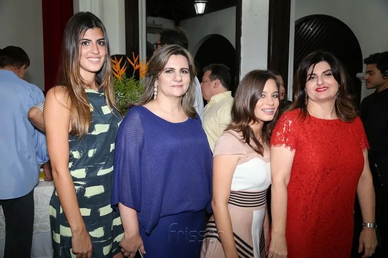 Ana Carolina Façanha, Nagila Correa, Lara Correa e Rejane Façanha