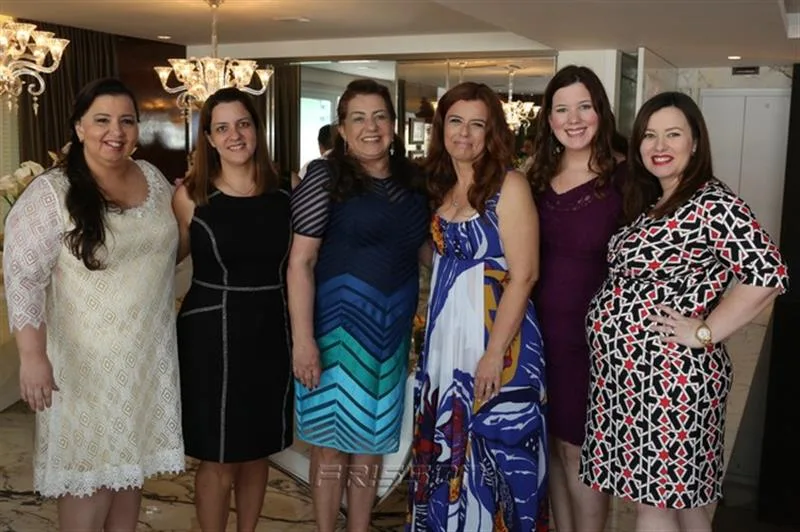 Adriana Maia, Cláudia, Vera Félix, Auxiliadora Noasco, Lívia Pádua e Aline Barroso