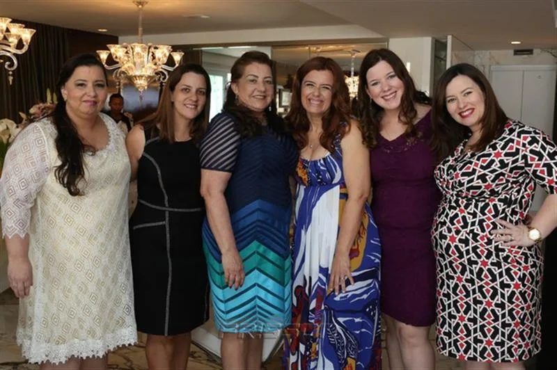 Adriana Maia, Cláudia, Vera Félix, Auxiliadora Noasco, Lívia Pádua e Aline Barroso