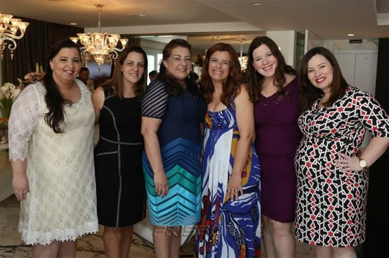 Adriana Maia, Cláudia, Vera Félix, Auxiliadora Noasco, Lívia Pádua e Aline Barroso