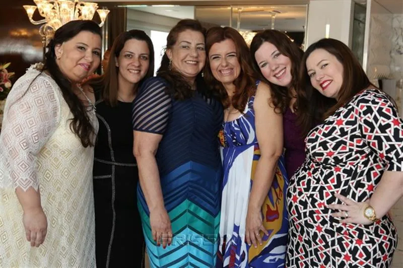 Adriana Maia, Cláudia, Vera Félix, Auxiliadora Noasco, Lívia Pádua e Aline Barroso