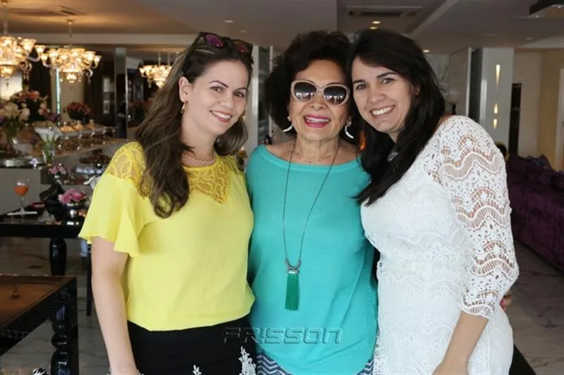 Aguiara Félix, Eresina Leitão e Riana Aguiar