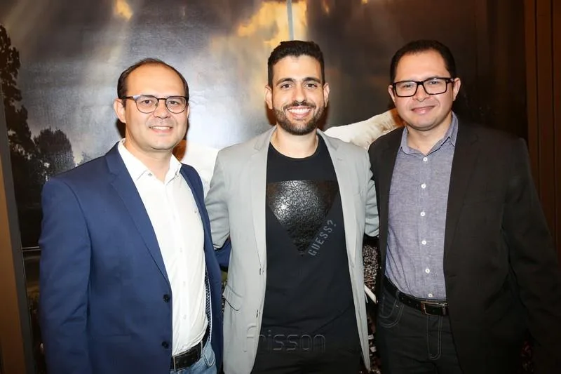 André Moura, Carlos Medina e João Paulo