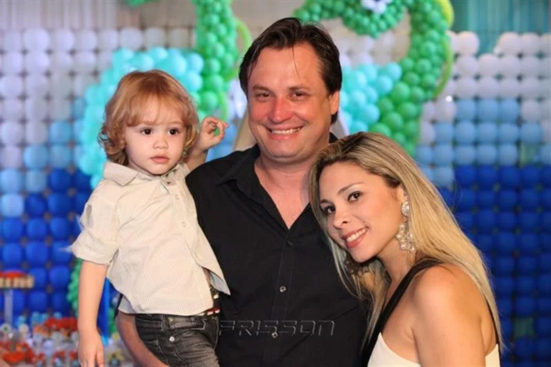 Arthur, Jociano e Patricia Schunke