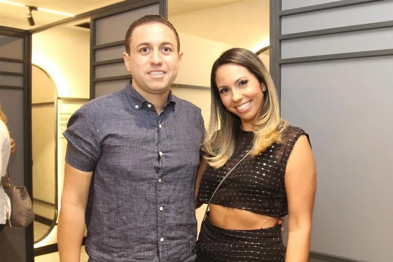 Diego Araripe e Jaine Santiago