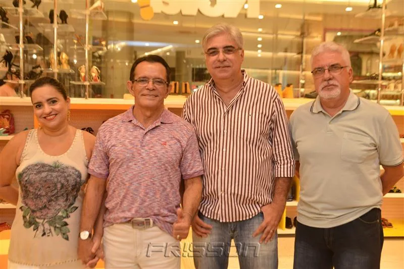 Carla Cavalcante, Rui César, Cláudio e Antônio Bittencout