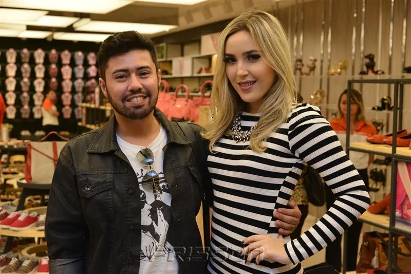 Diego Gregório e Mariana Rosas