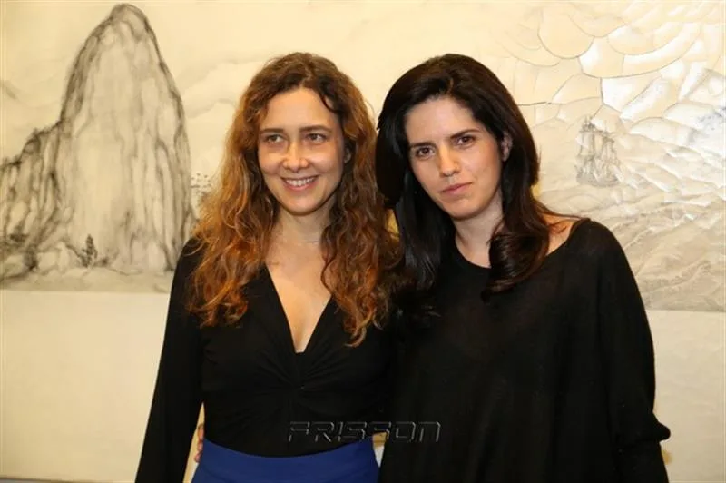Adriana Varejão e Luisa Duarte