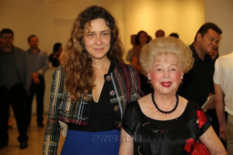 Adriana Varejão e Yolanda Queiroz