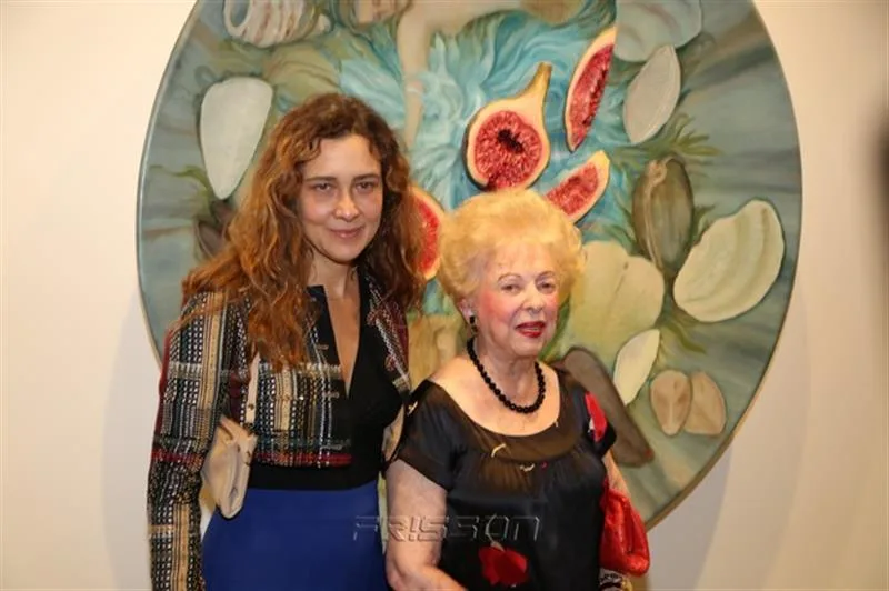 Adriana Varejão e Yolanda Queiroz