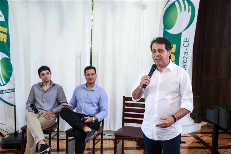 Almoço AJE com Evandro Leitão