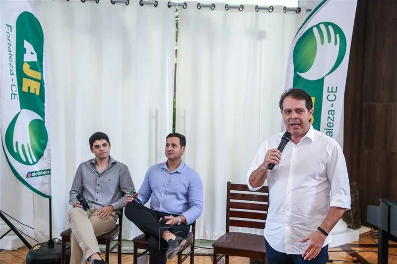 Almoço AJE com Evandro Leitão