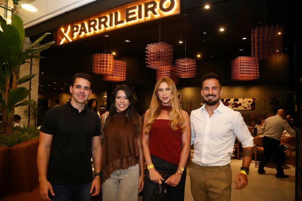 Gustavo Freitas, Letícia Alves, Graziela Maia e Henrique