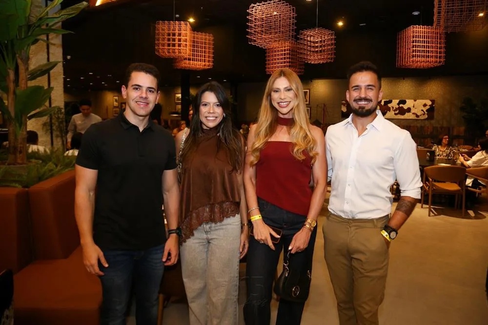 Gustavo Freitas, Letícia Alves, Graziela Maia e Henrique