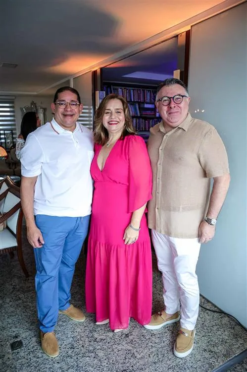 Alexandre Pitta, Lia Freire e Andre Monte