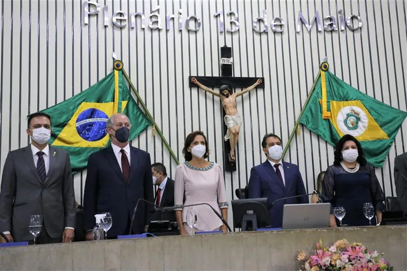 Posse Izolda Cela na Assembleia Legislativa