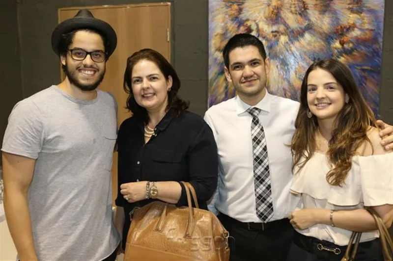 Cadeh Juaçaba, Raquel Cardoso, Bruno Cavalcante e Amanda Cardoso
