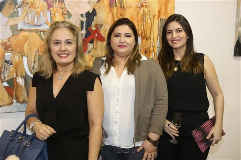 Cinthya Leitão, Liliane Liberato e Joana Gomes