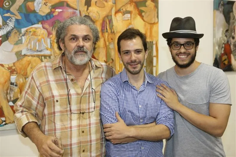 Cláudio César, Aldonso Palacio e Cadeh Juaçaba