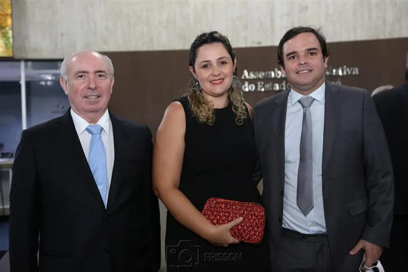 Amarilio Cavalcante, Natalia Cavalcante e Augusto Pinho