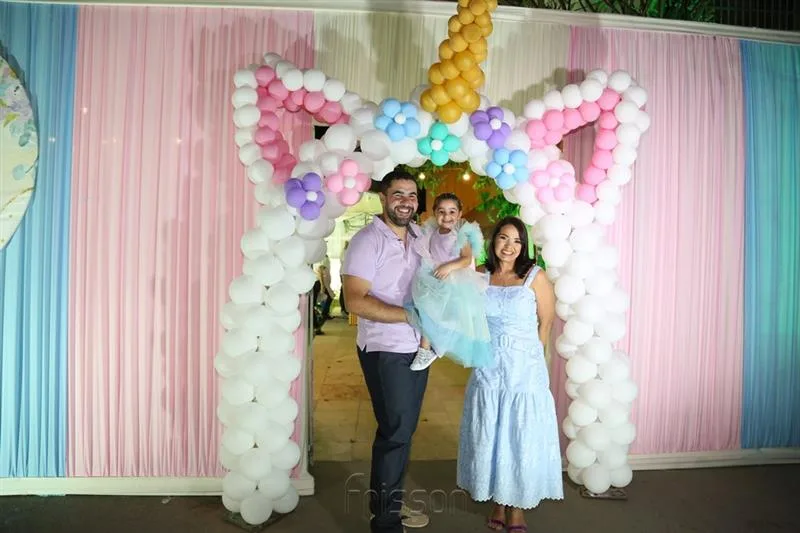 Luiz, Sophia Castro e Carolina Abraão