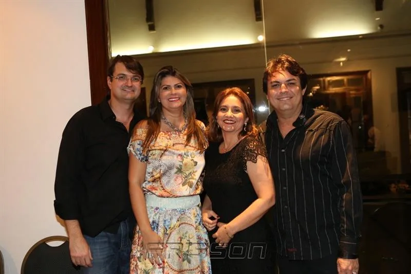 Edilson Pinheiro e Michelinne, Teresa e Tarcísio Porto