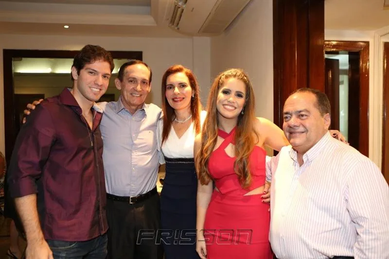 Marcio Parahyba Jr., Helder, Marli Vasconcelos, Beatriz Porto e Antônio Cardoso