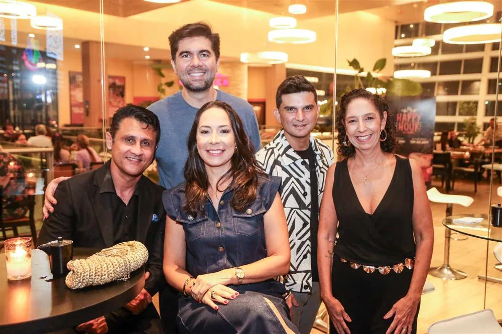 Arley França, Itaquê Figueiredo, Ludmila Amaral, Paulo Rodrigo e Ana Patricia Moraes
