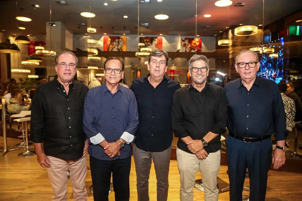 Claudio Brasil, Beto Studart, João Mendonça, Severino Ramalho Neto e Ricardo Cavalcante