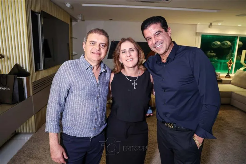 Aercio, Meire Dias e Ronaldo Otoch