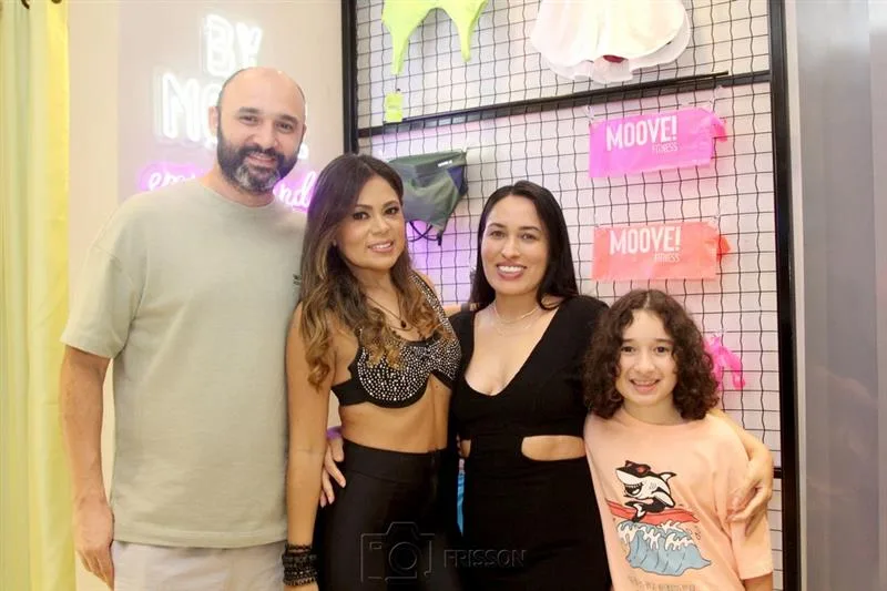 Alex Richard, Silvia Bezerra, Gabriella Aguiar e Hugo Benicio