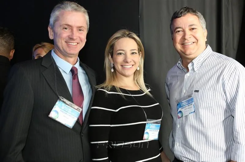Andre Vajas, Gaida Dias e Augusto Franco