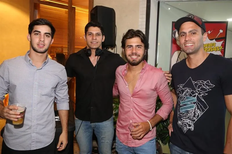 João Montenegro, Rodrigo Bastos, Arthur Colares e Marcelo Diniz