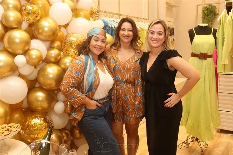 Andrea Cerqueira, Harla Pinheiro e Alina Brasil