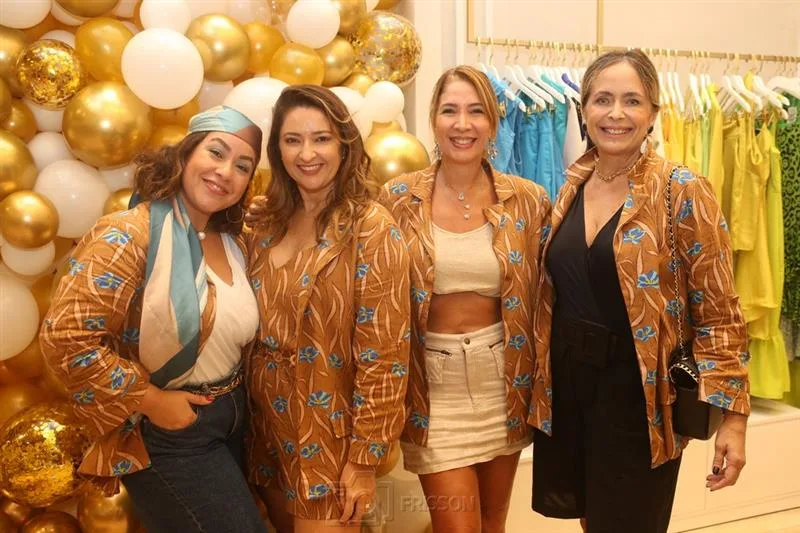 Andrea Cerqueira, Harla Pinheiro, Danielle Holanda e Andrea Fialho