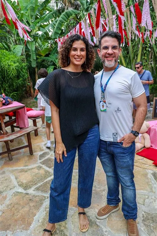 Clarissa Jereissati e Lucas Brasil