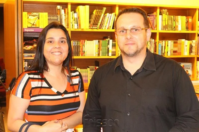 Aline Brito e Marcelo Betami