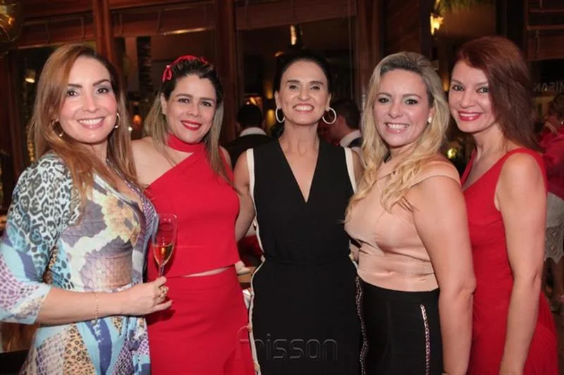 Ana Cristina Lima, Flavia Castelo, Neuza Rocha, Erika Queiroz e Suzane Farias