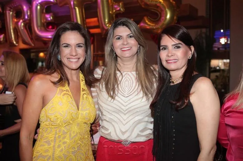 Ana Virginia Martins, Michelinne Pinheiro e Lorena Pouchain