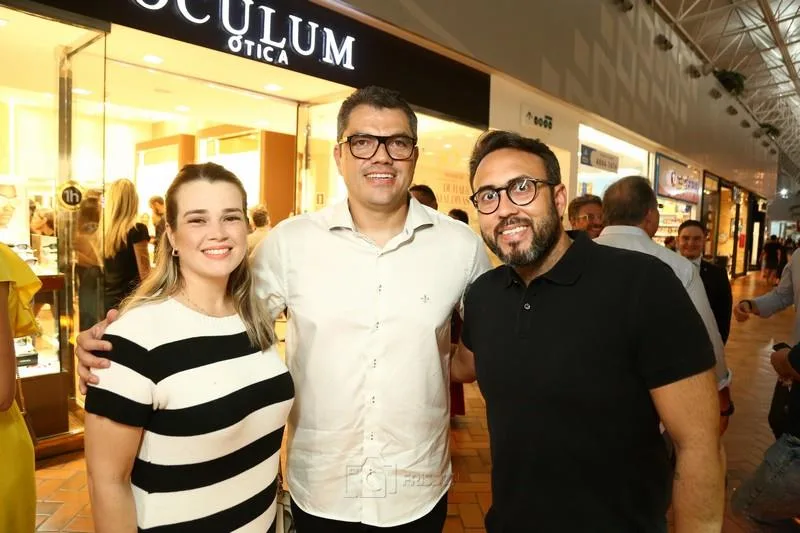 Angélica Gurgel, David Holanda e Pedro Leite