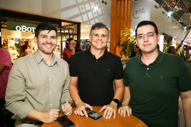 Daniel Aragão, Márcio Aragão e Ítalo Saldanha