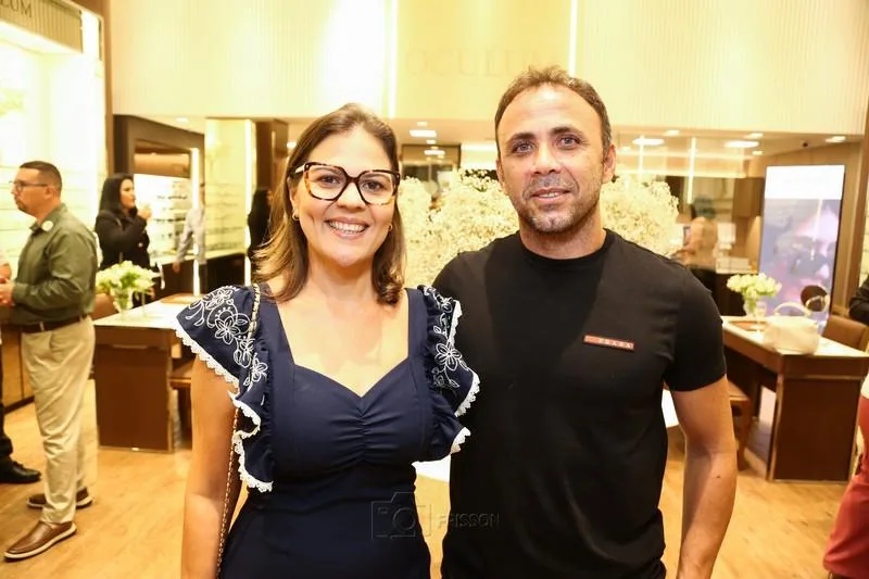 Danubia e Wendel Falcão