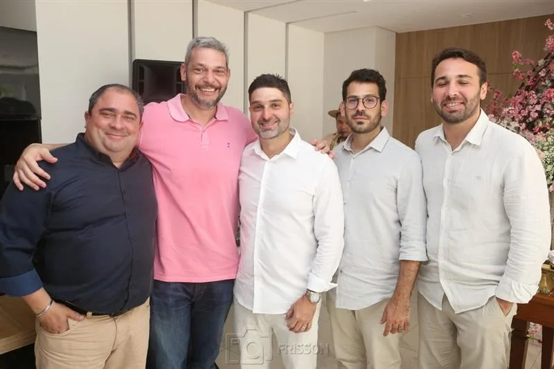 Adriano Maia, Paulo Marcelo Arruda, Fabio Mesquita, Pedro Andraos e Thiago Pontes