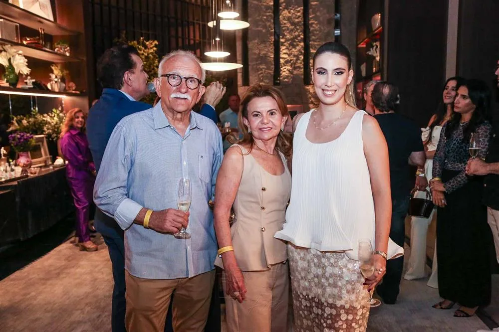 Aderito, Sonia Praça e Amanda Rodrigues