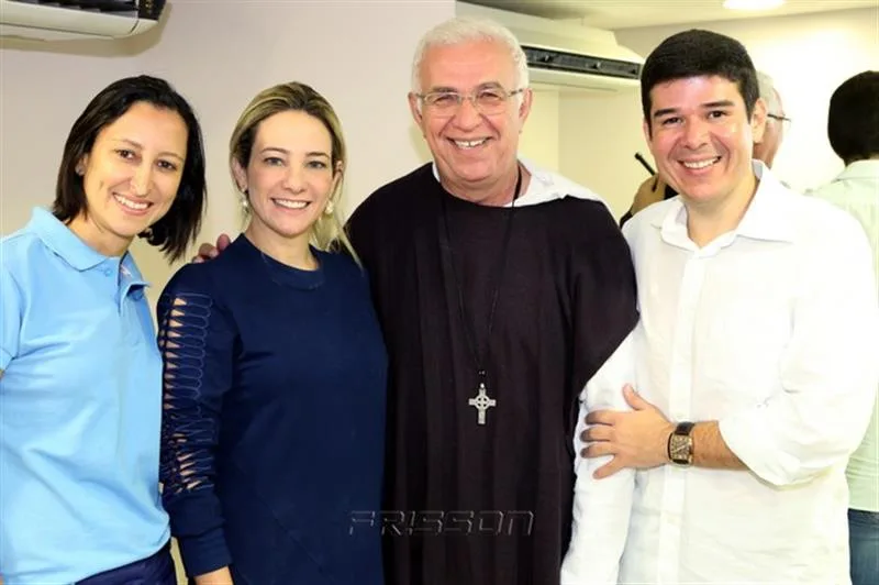 Chames Balladares, Gaida Dias, Padre Airton e Helrson Dias