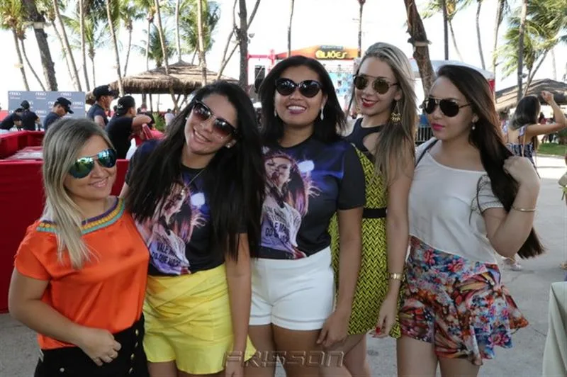 Apolonia Queiroz, Maria Elizabeth, Ariane Melo, Juliana e Amanda Deveja
