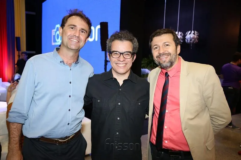 Alexandre Landim, Fabiano Piúba e Elcio Batista