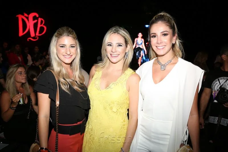 Bruna Magalhães, Gaida Dias e Priscila Silva